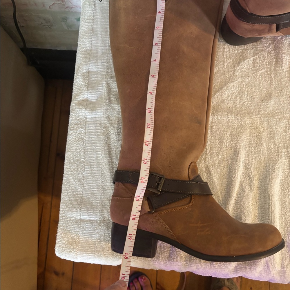 Brown Tall Riding Boots - Picture 6 of 10